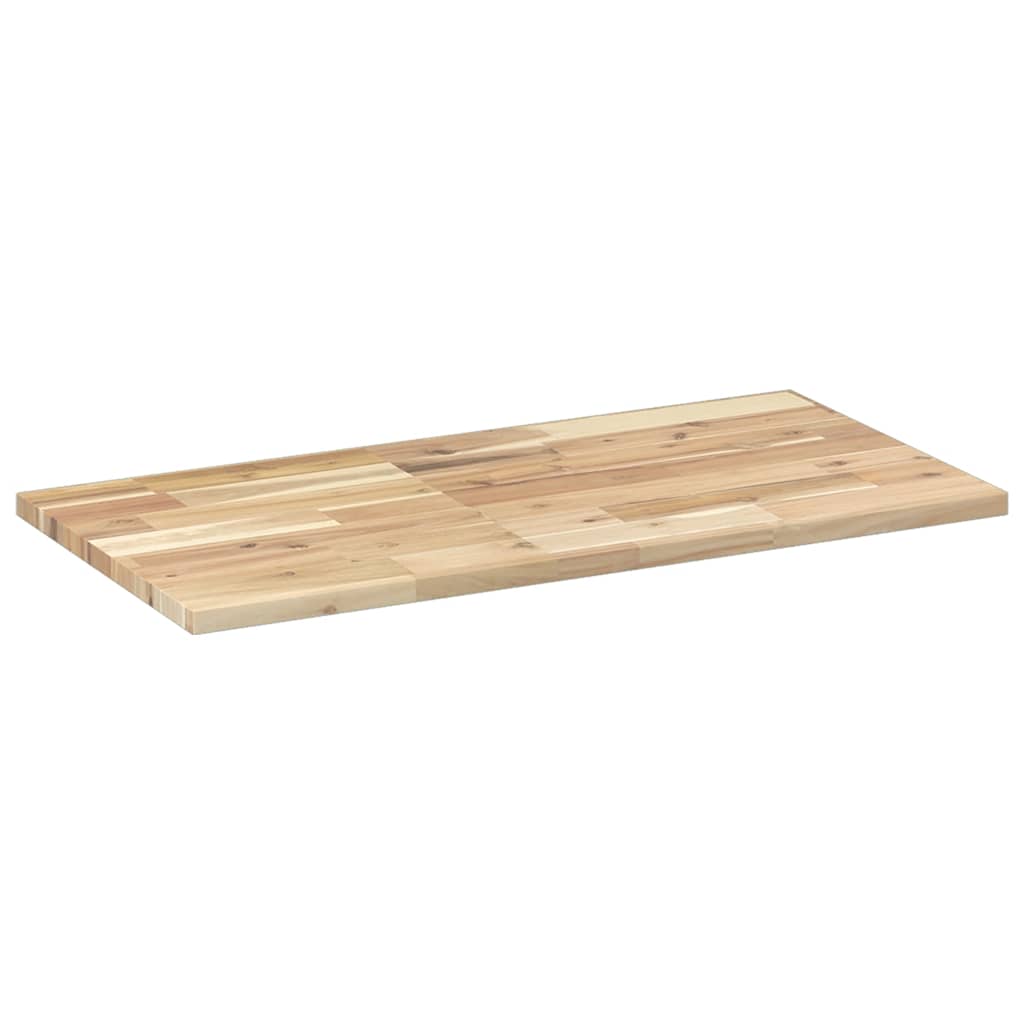 Floating Shelves 4 pcs 80x40x2 cm Untreated Solid Wood Acacia