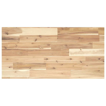 Floating Shelves 4 pcs 80x40x2 cm Untreated Solid Wood Acacia