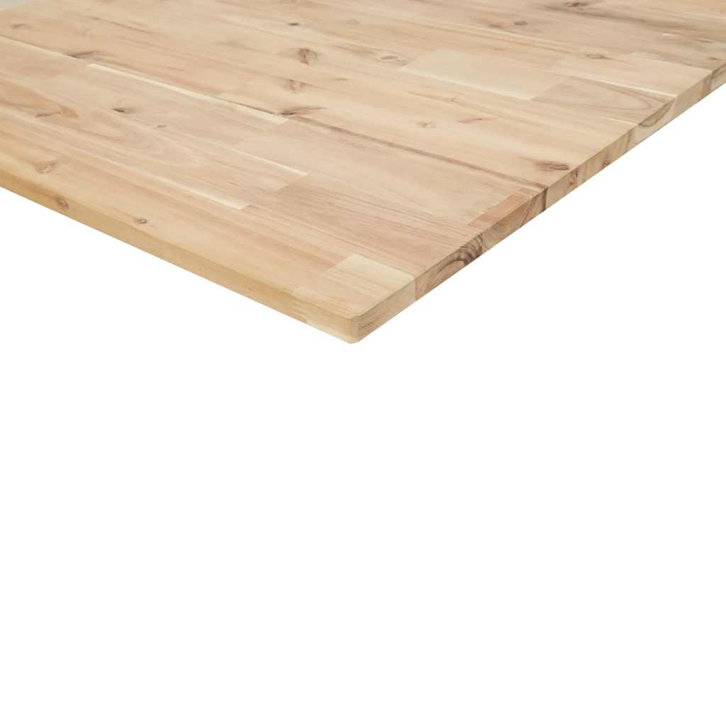 Floating Shelves 4 pcs 80x40x2 cm Untreated Solid Wood Acacia