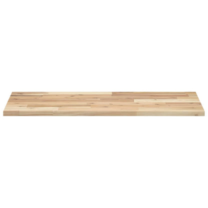 Floating Shelves 3 pcs 100x40x2 cm Untreated Solid Wood Acacia