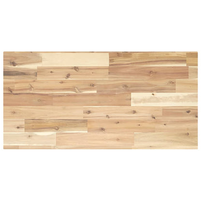 Floating Shelves 3 pcs 100x40x2 cm Untreated Solid Wood Acacia
