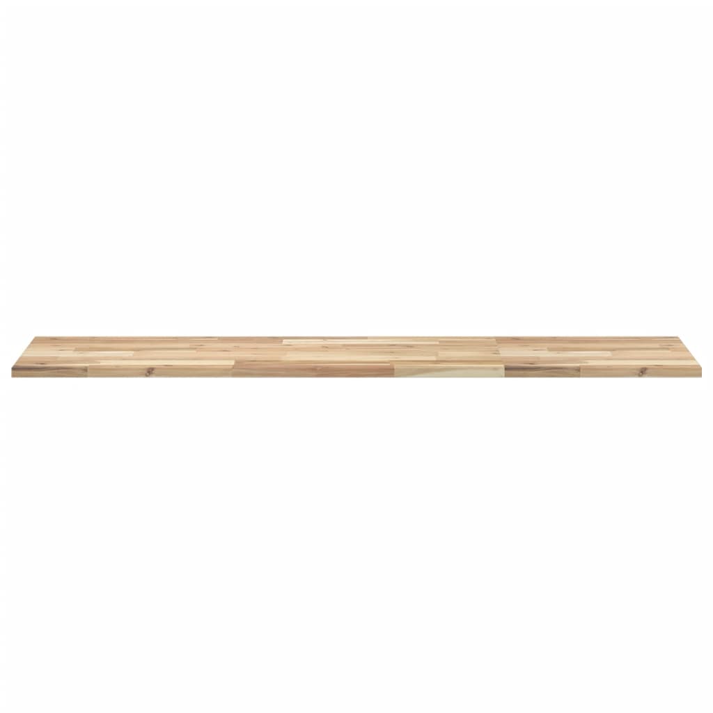 Floating Shelf 140x40x2 cm Untreated Solid Wood Acacia