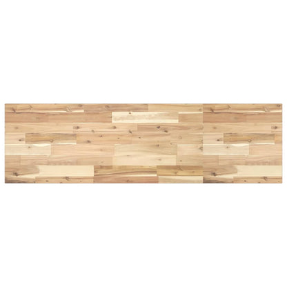 Floating Shelf 160x40x2 cm Untreated Solid Wood Acacia