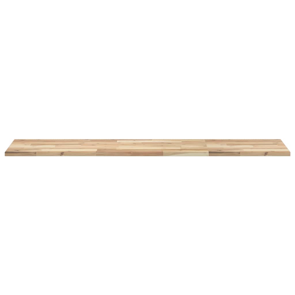 Floating Shelf 160x40x2 cm Untreated Solid Wood Acacia