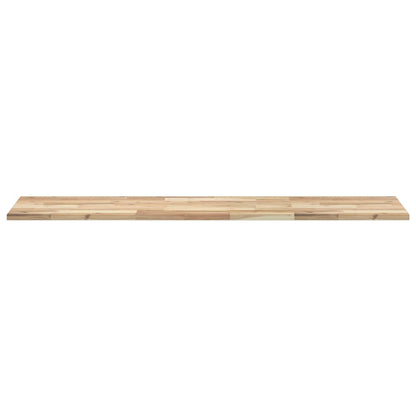 Floating Shelf 160x40x2 cm Untreated Solid Wood Acacia