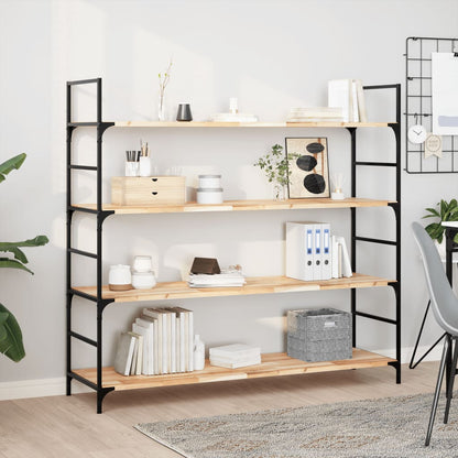 Floating Shelves 3 pcs 160x40x2 cm Untreated Solid Wood Acacia