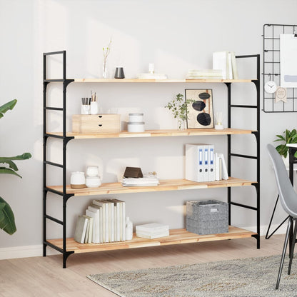 Floating Shelves 4 pcs 160x40x2 cm Untreated Solid Wood Acacia
