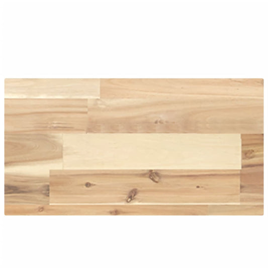 Floating Shelf 40x20x4 cm Untreated Solid Wood Acacia