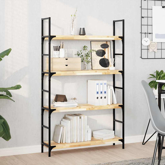 Floating Shelf 100x20x4 cm Untreated Solid Wood Acacia