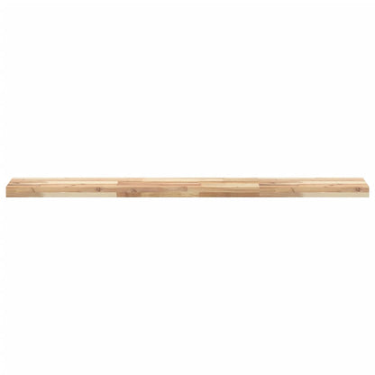 Floating Shelves 3 pcs 160x20x4 cm Untreated Solid Wood Acacia