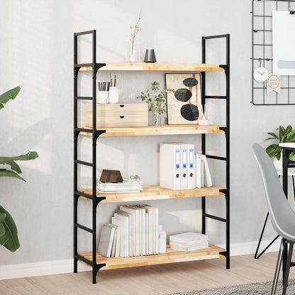 Floating Shelves 4 pcs 80x30x4 cm Untreated Solid Wood Acacia