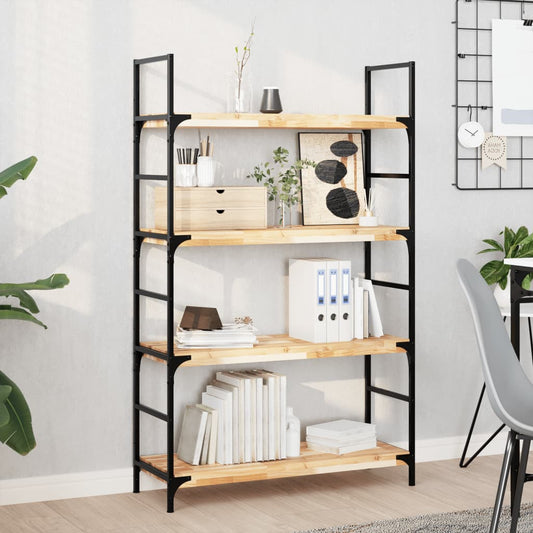Floating Shelves 4 pcs 80x30x4 cm Untreated Solid Wood Acacia