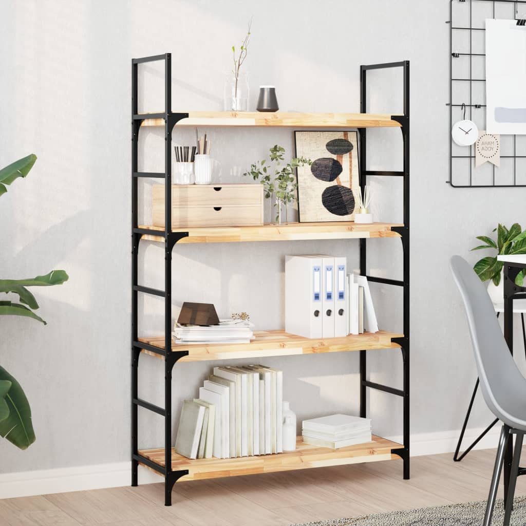 Floating Shelves 3 pcs 100x30x4 cm Untreated Solid Wood Acacia