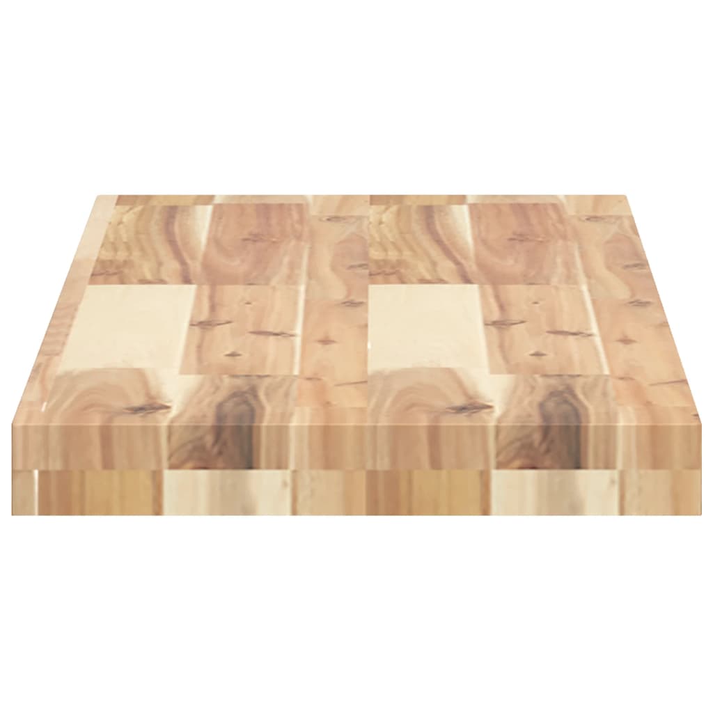 Floating Shelves 4 pcs 100x30x4 cm Untreated Solid Wood Acacia