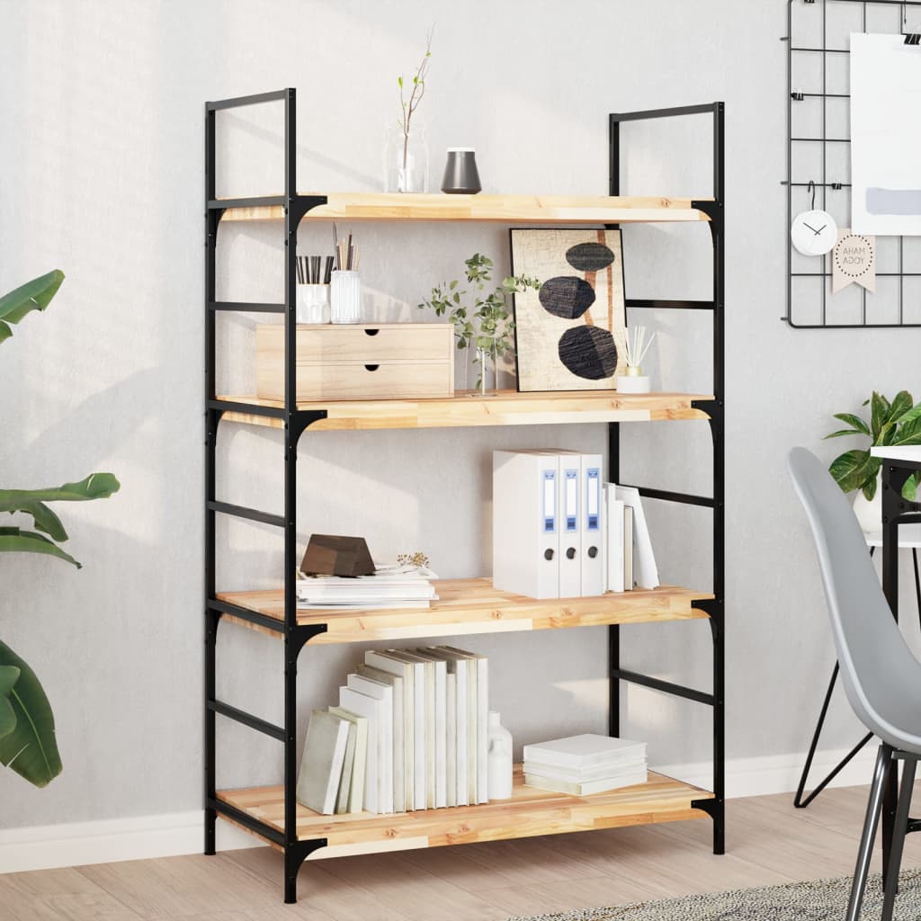 Floating Shelves 2 pcs 60x40x4 cm Untreated Solid Wood Acacia