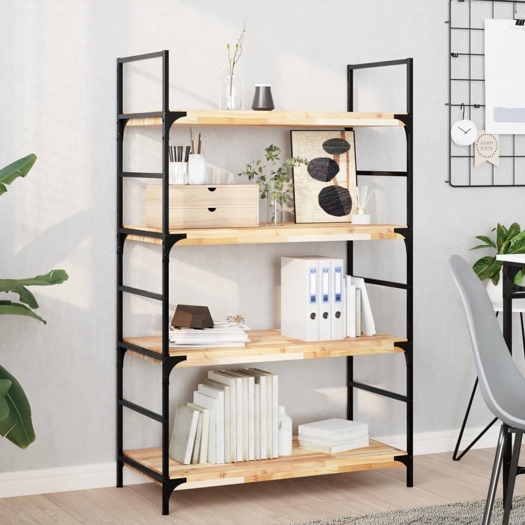 Floating Shelves 3 pcs 60x40x4 cm Untreated Solid Wood Acacia