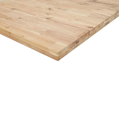 Floating Shelves 2 pcs 80x40x4 cm Untreated Solid Wood Acacia
