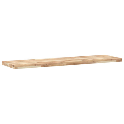 Floating Shelves 2 pcs 140x40x4 cm Untreated Solid Wood Acacia