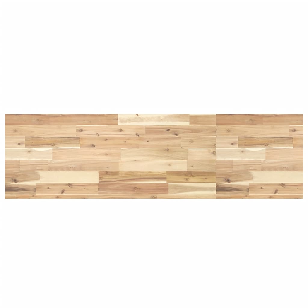 Floating Shelves 2 pcs 140x40x4 cm Untreated Solid Wood Acacia