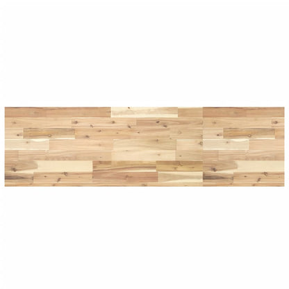 Floating Shelves 2 pcs 140x40x4 cm Untreated Solid Wood Acacia