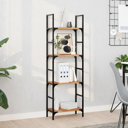 Floating Shelves 4 pcs 40x20x2 cm Oil Finished Solid Wood Acacia