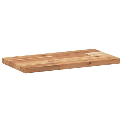 Floating Shelf 60x20x2 cm Oil Finished Solid Wood Acacia