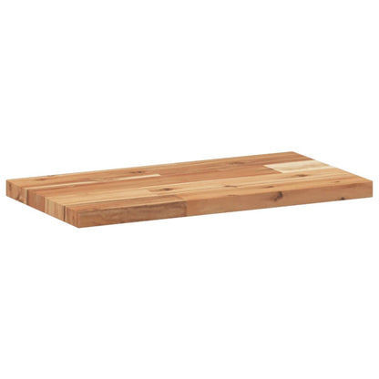 Floating Shelves 2 pcs 60x20x2 cm Oil Finished Solid Wood Acacia