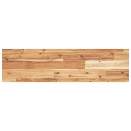 Floating Shelf 80x20x2 cm Oil Finished Solid Wood Acacia