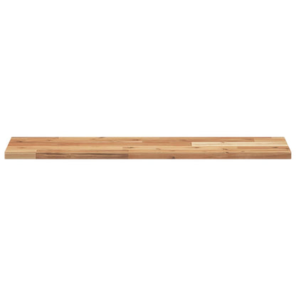 Floating Shelves 4 pcs 80x20x2 cm Oil Finished Solid Wood Acacia