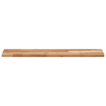 Floating Shelves 2 pcs 100x20x2 cm Oil Finished Solid Wood Acacia
