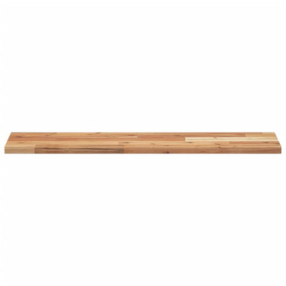 Floating Shelves 4 pcs 100x20x2 cm Oil Finished Solid Wood Acacia