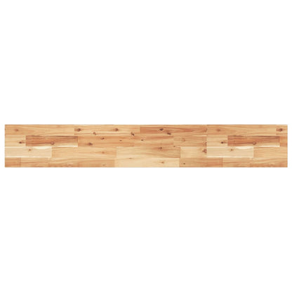 Floating Shelf 120x20x2 cm Oil Finished Solid Wood Acacia