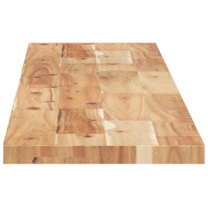 Floating Shelves 4 pcs 140x20x2 cm Oil Finished Solid Wood Acacia