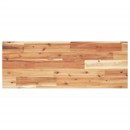 Floating Shelf 100x30x2 cm Oil Finished Solid Wood Acacia