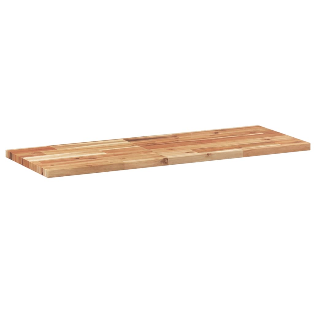 Floating Shelf 100x30x2 cm Oil Finished Solid Wood Acacia