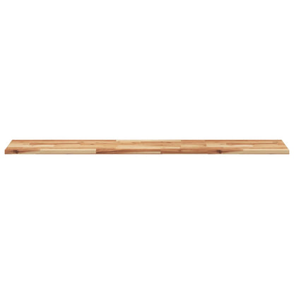 Floating Shelves 2 pcs 120x30x2 cm Oil Finished Solid Wood Acacia