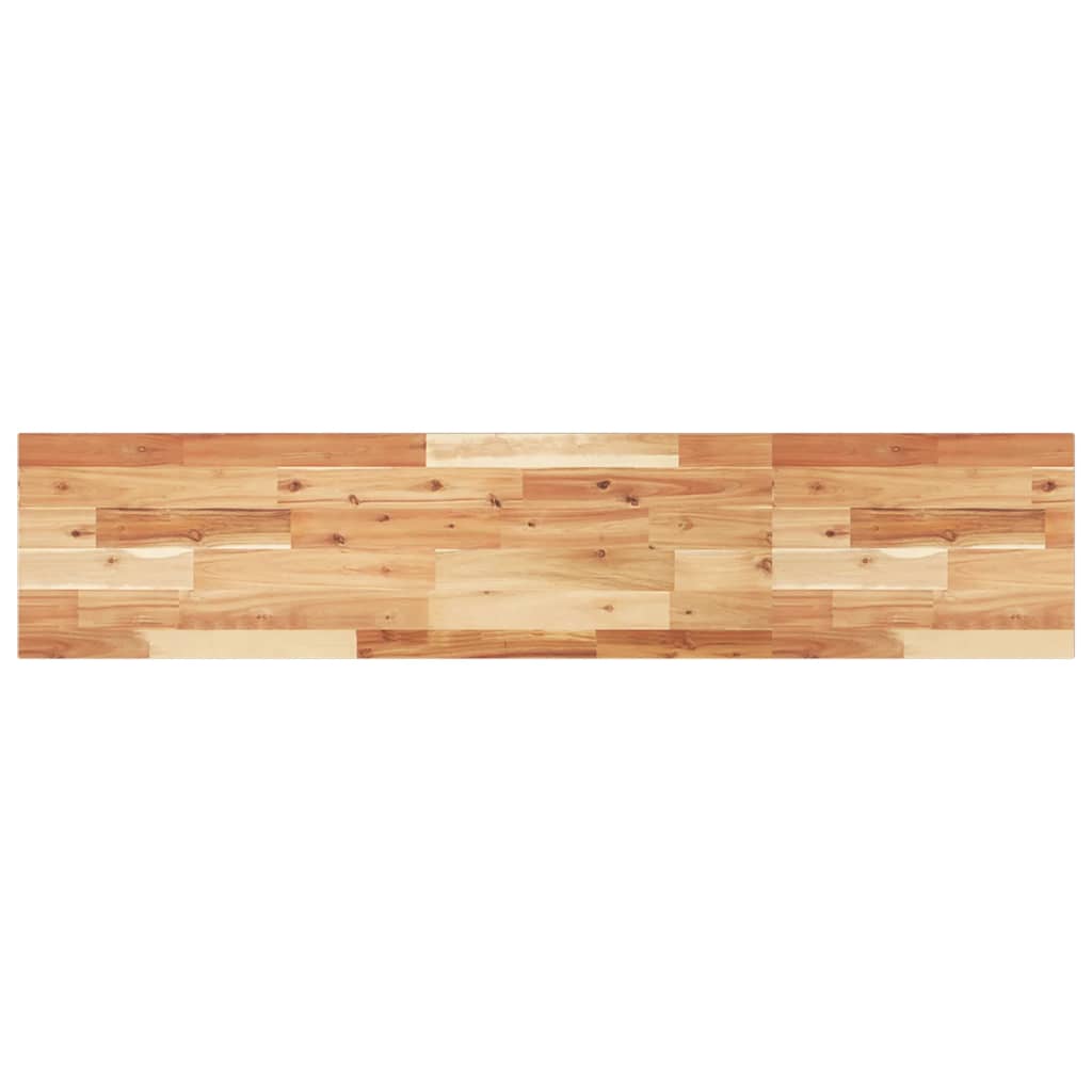 Floating Shelves 2 pcs 120x30x2 cm Oil Finished Solid Wood Acacia