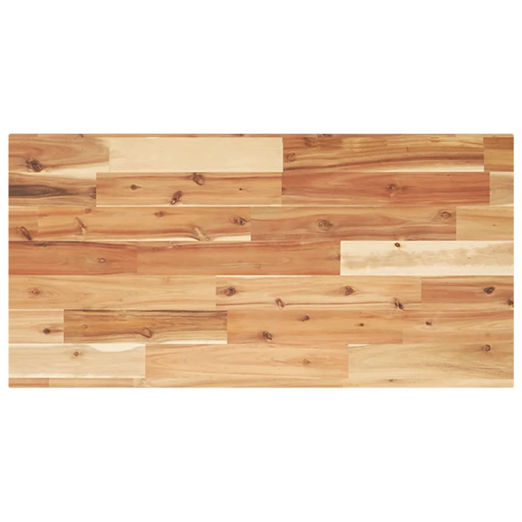 Floating Shelf 80x40x2 cm Oil Finished Solid Wood Acacia