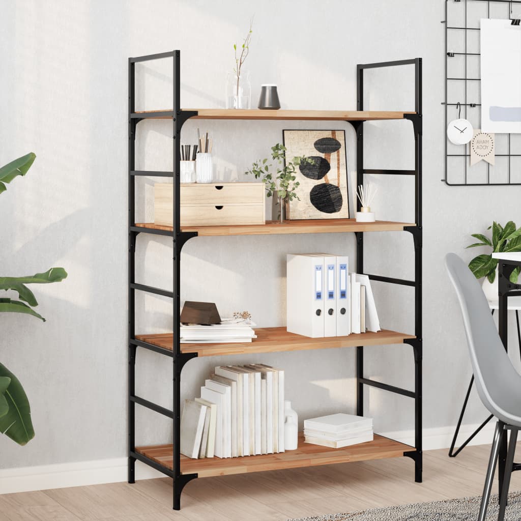 Floating Shelves 2 pcs 100x40x2 cm Oil Finished Solid Wood Acacia