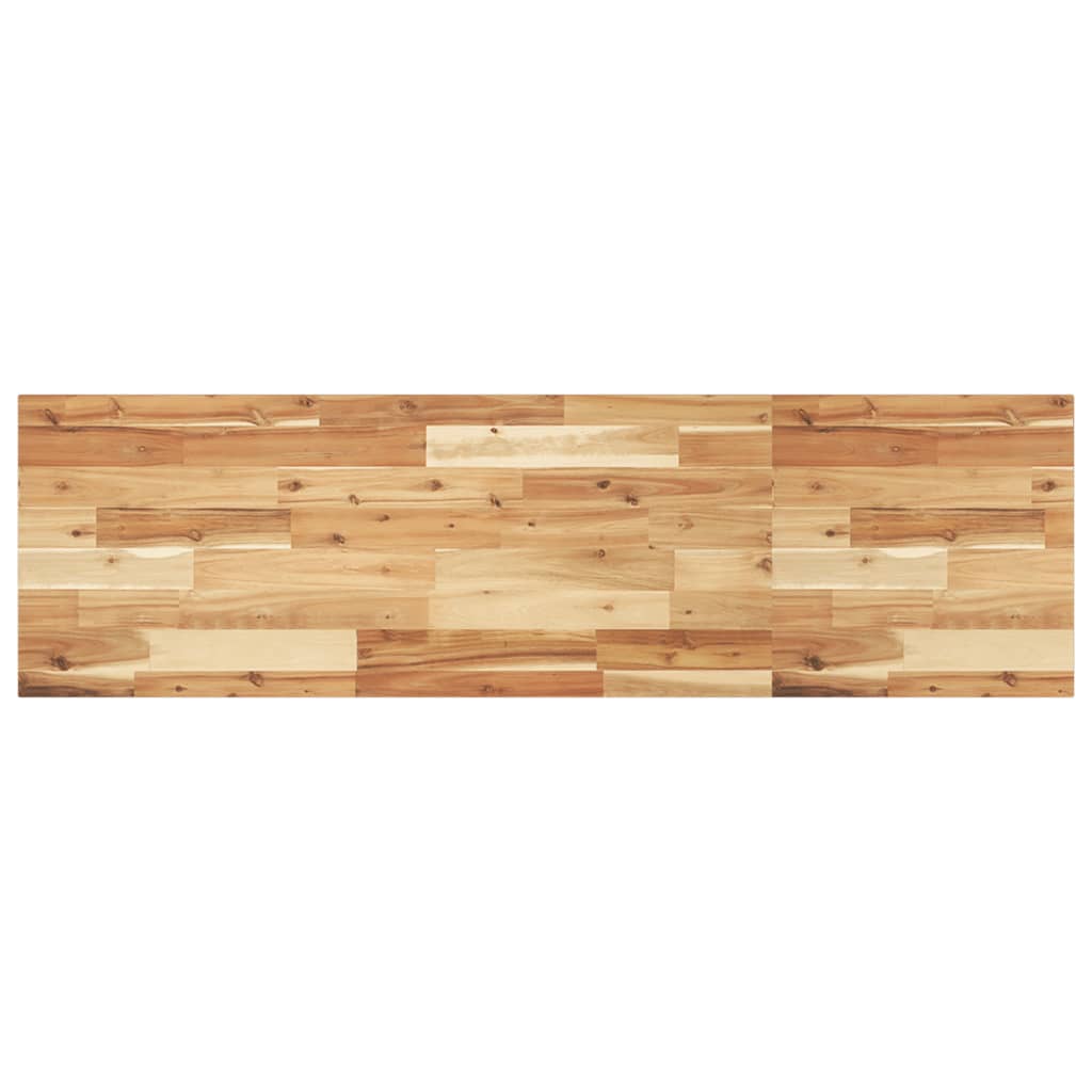 Floating Shelves 2 pcs 120x40x2 cm Oil Finished Solid Wood Acacia