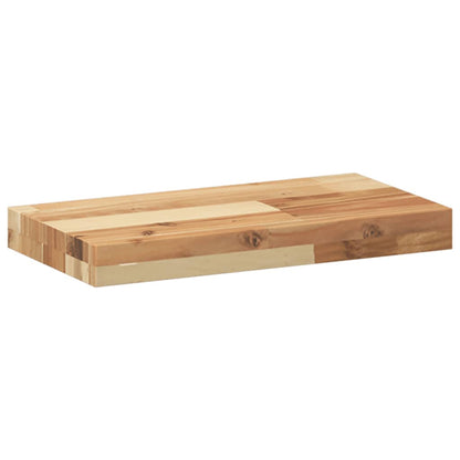 Floating Shelves 3 pcs 40x20x4 cm Oil Finished Solid Wood Acacia