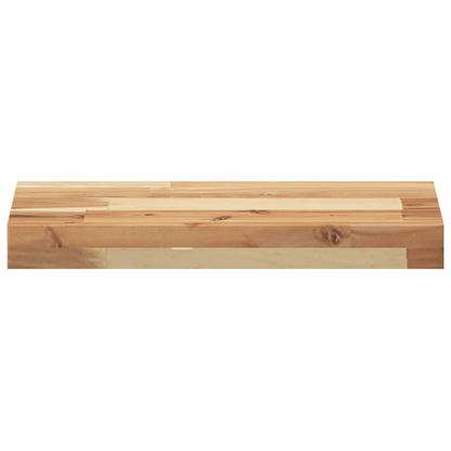 Floating Shelves 3 pcs 40x20x4 cm Oil Finished Solid Wood Acacia