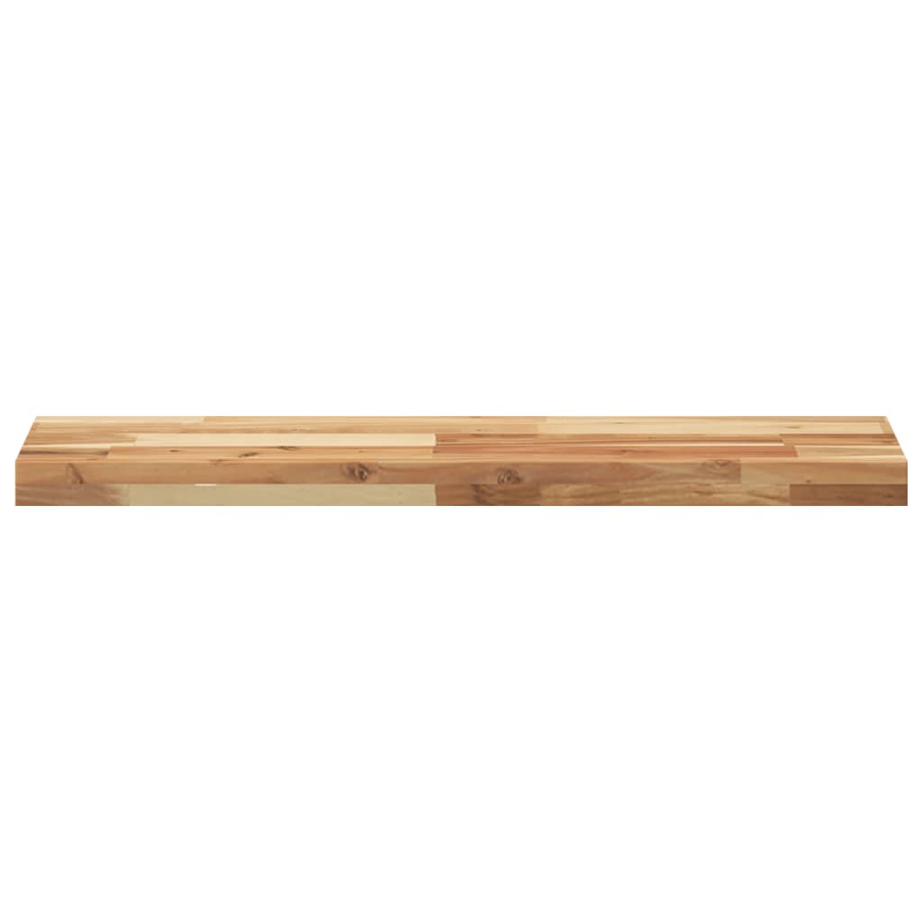 Floating Shelves 2 pcs 80x20x4 cm Oil Finished Solid Wood Acacia
