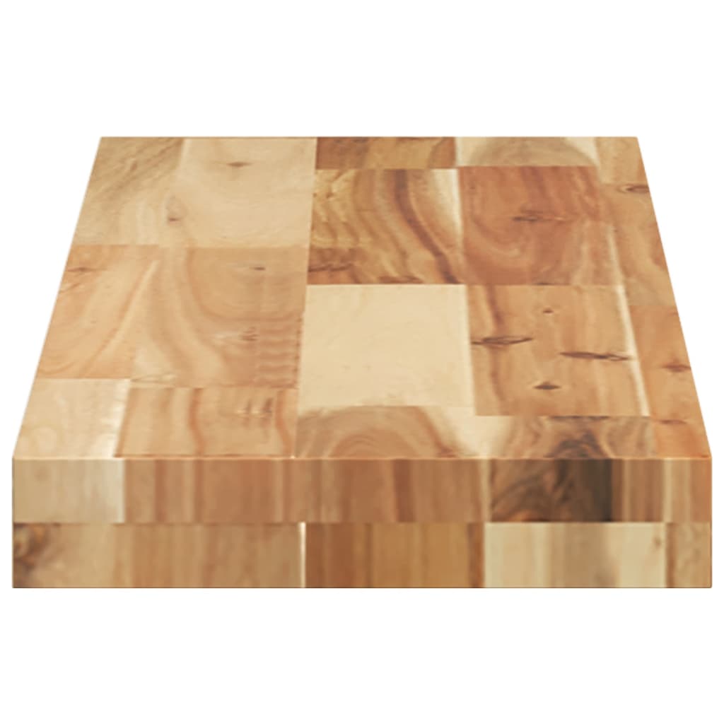 Floating Shelves 2 pcs 80x20x4 cm Oil Finished Solid Wood Acacia