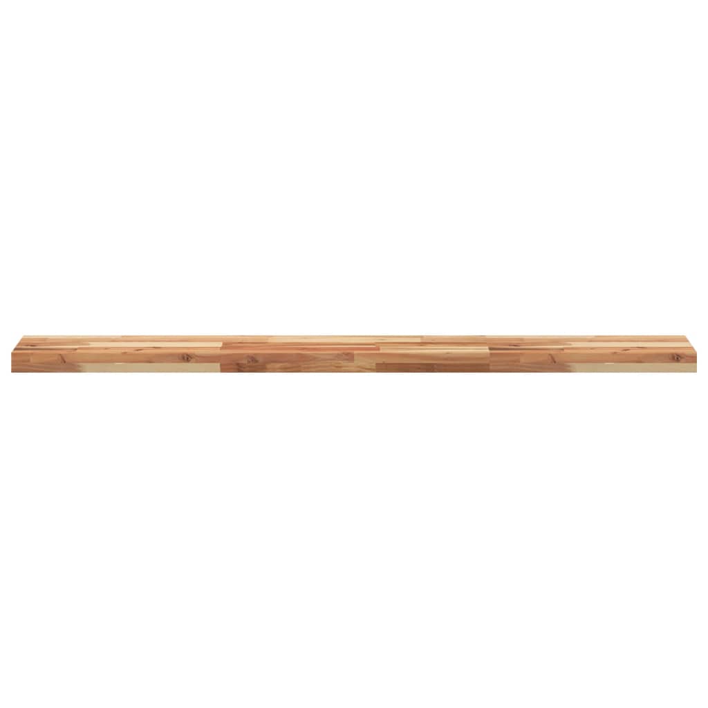 Floating Shelves 4 pcs 140x20x4 cm Oil Finished Solid Wood Acacia