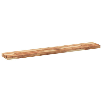 Floating Shelves 4 pcs 140x20x4 cm Oil Finished Solid Wood Acacia