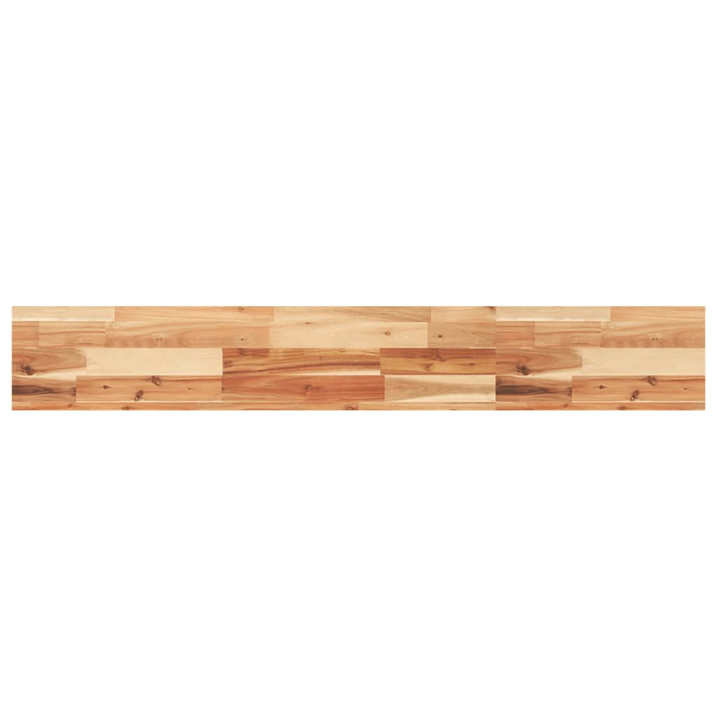 Floating Shelves 4 pcs 140x20x4 cm Oil Finished Solid Wood Acacia