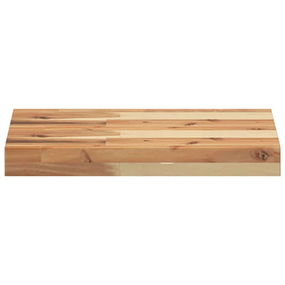 Floating Shelves 2 pcs 40x30x4 cm Oil Finished Solid Wood Acacia