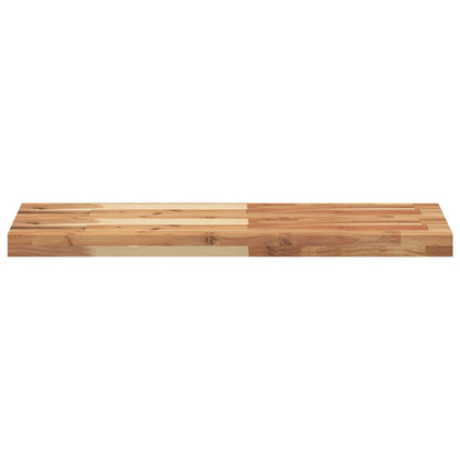 Floating Shelf 80x30x4 cm Oil Finished Solid Wood Acacia