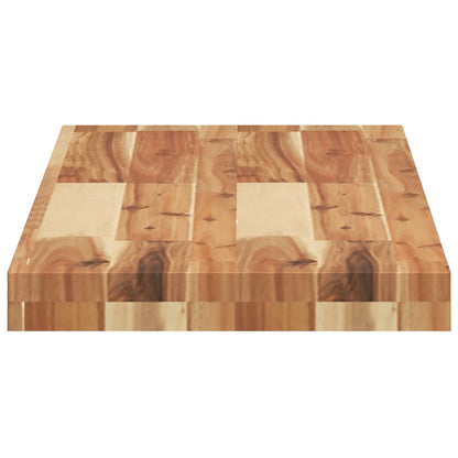 Floating Shelf 80x30x4 cm Oil Finished Solid Wood Acacia